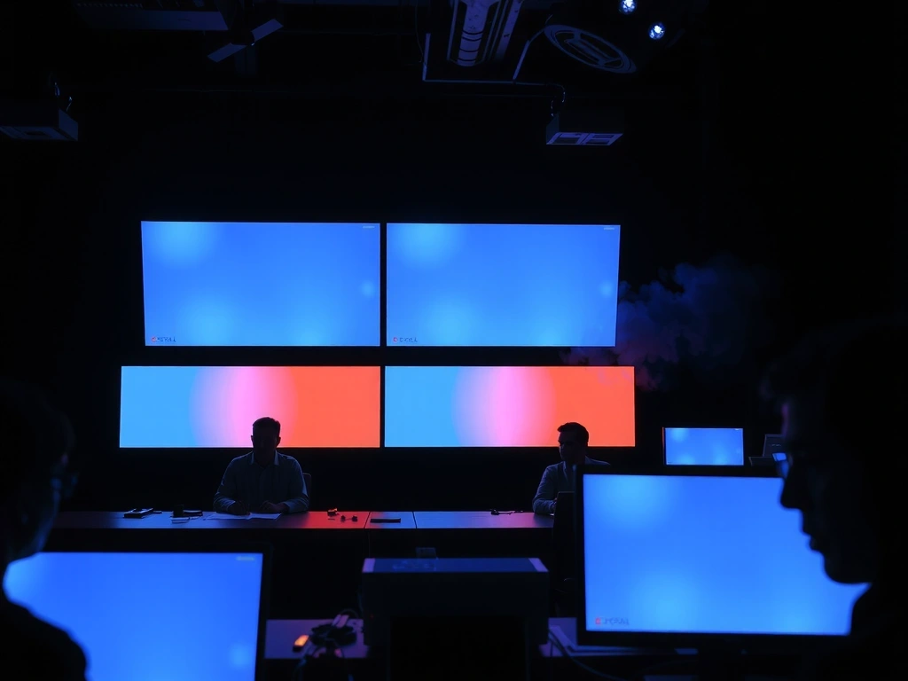 Interior del cuarto de control